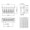PH2.0mm Pitch Terminal Wire Harness Connector Cable 26AWG Wire With Socket 2P To 10P Multiple Circuit For Electronic Application