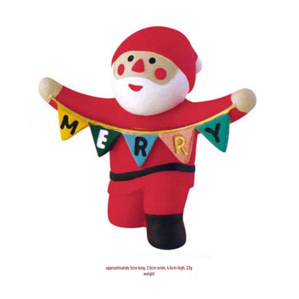 Creative Japanese INS ZAKKA Resin Crafts: Cute Christmas Ornaments & Gifts