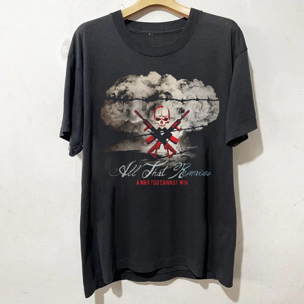 

The List of All That Remains Albums Black Shirt S-5XL AD737 Unisex T-Shirt XXL
