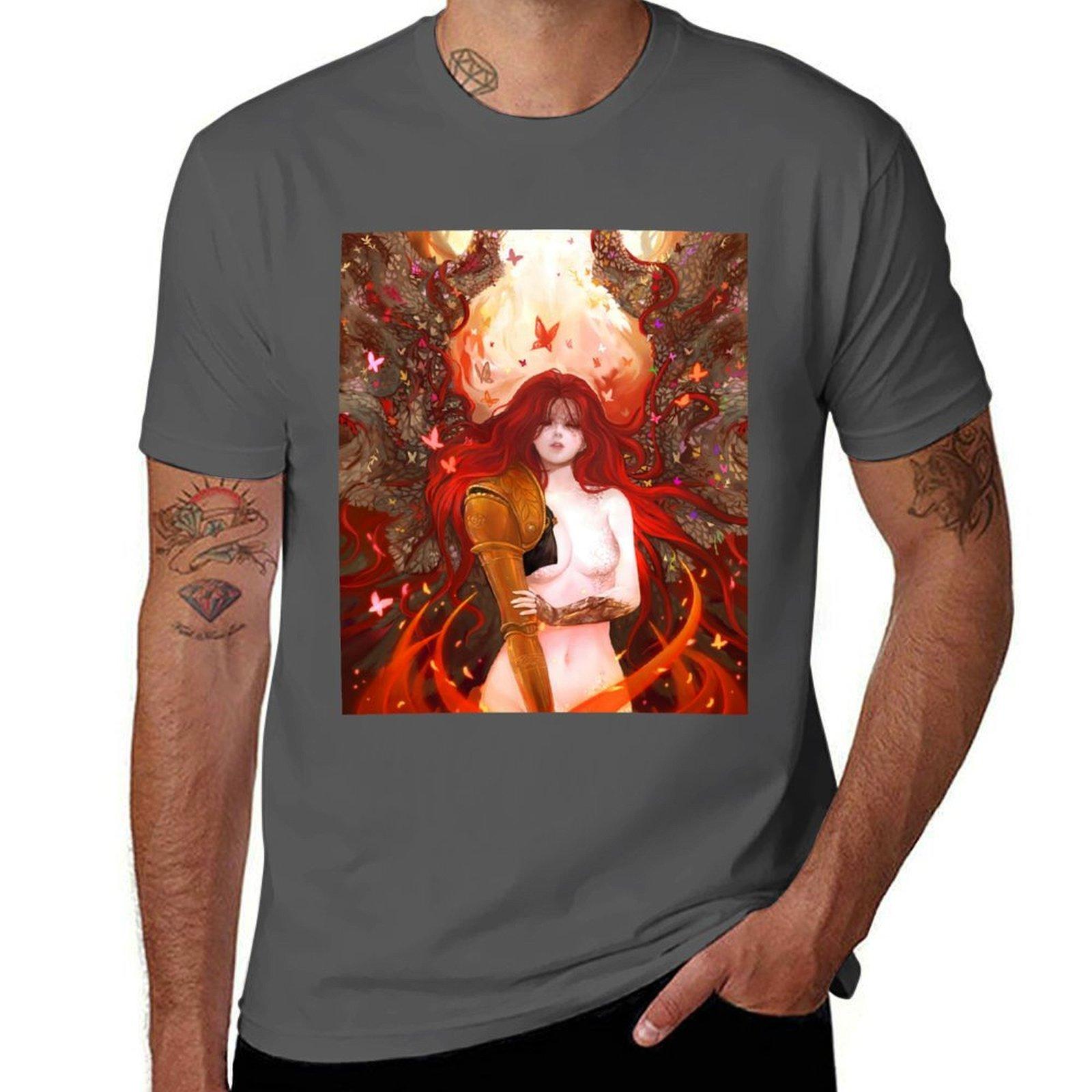 

Malenia TShirt Big Size Crew Neck TShirt 4XL