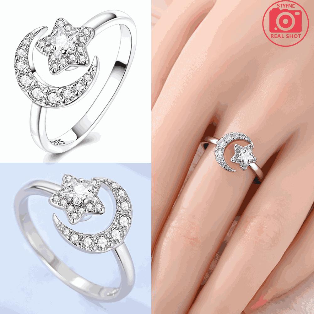 

Butterfly Woman Rings S925 Sterling Silver Firefly Bee Ring for Fashion Cubic Zirconia Ring To My Daughter Birthstone Rings resizable
