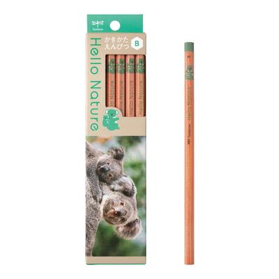 Lápis Tombow B Lápis de Escrita Hello Nature 1 (Design de Coala) Coala, Dúzia, KB-KHNKA2-B