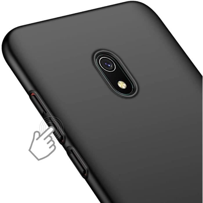 Coque de Protection - E.F.CONNECTION - Redmi 8A - Souple - Silicone - Noir