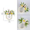 Fun Whimsical Easters Rabbit Eggs Shape Napkin Rings For Childrens Birthday Parties Easy Cleaning Plastic Materials