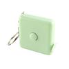 Square Retractable Tape Measure with Keychain Portable Mini Double-sided Soft Measuring Tape Tailor Sewing Cloth Body Measurement Tape
