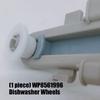Anti Friction Dishwasher Roller Wheels Easy Push Pull Operation ABS Durability Suitable for Various Dishwasher Brands