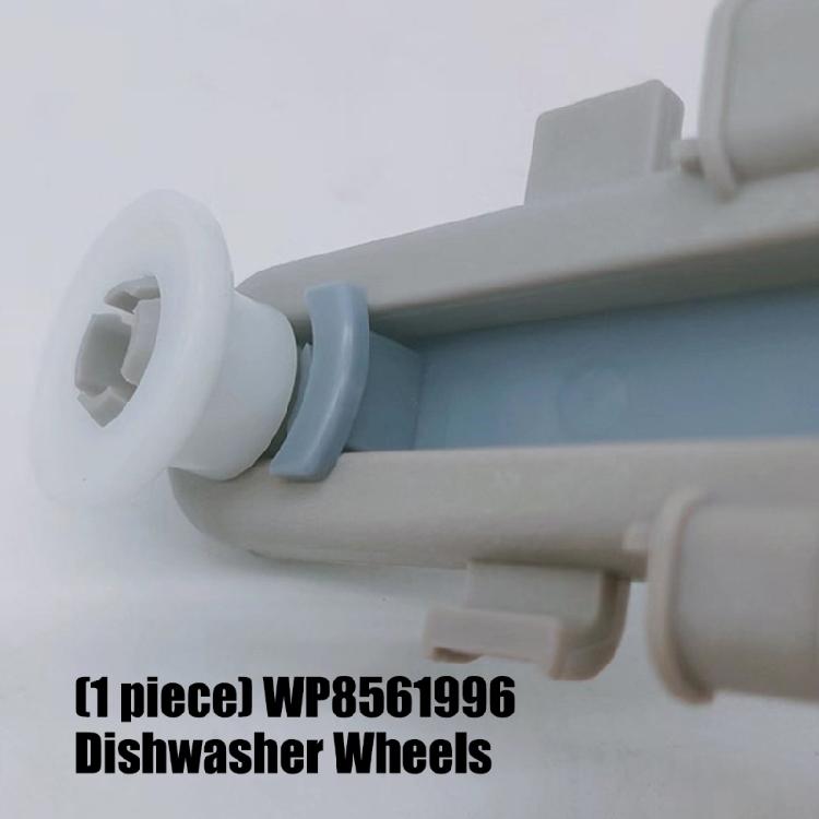 Anti Friction Dishwasher Roller Wheels Easy Push Pull Operation ABS Durability Suitable for Various Dishwasher Brands