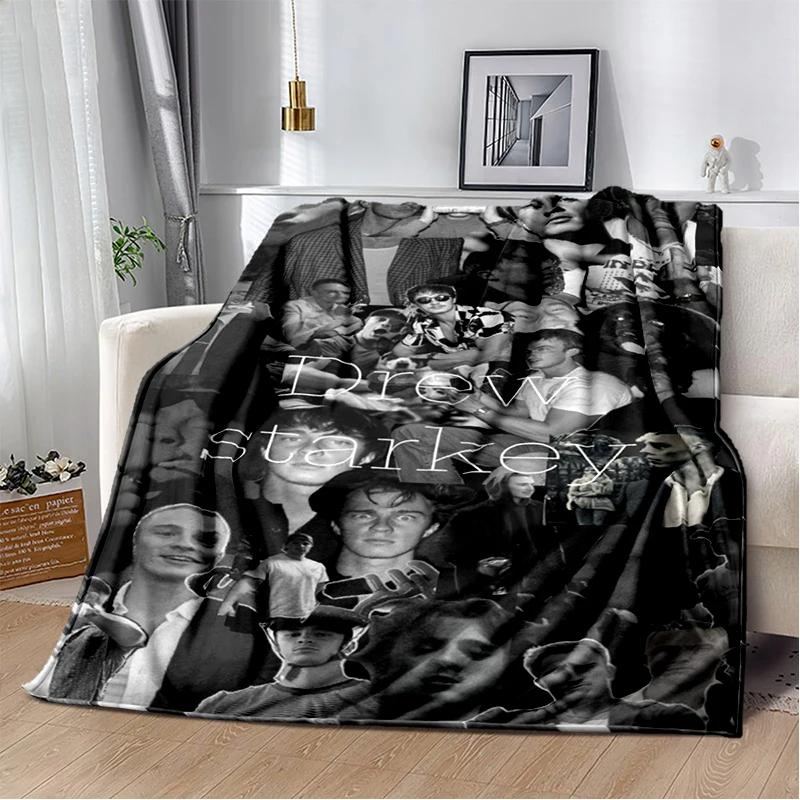 3D Drew Starkey Rafe Cameron Soft Plush Blanket,Flannel Blanket Throw Blanket for Living Room Bedroom Bed Sofa Picnic Cover Gift