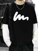 Men's Section Overlay Long Sleeve Tee, Quick Dry Breathable Tops, Regular Fit for Weekend Excursion, Daily Errands, Urban Commute Wear