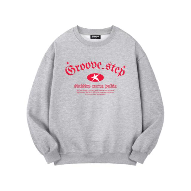 GROOVESTEP Creek Oversized Sweatshirt M0191 (Type A)