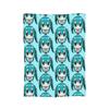 Hatsunes Mikus vocaloid Blankets Flannel Winter Portable Ultra-Soft Throw Blankets for Sofa Outdoor Plush Thin Quilt