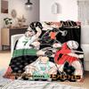 Beyond the Net Haikyu Print Blanket Warm Comfortable Flannel Blanket Suitable for Bedrooms,Sofas,Beds,Chairs,Picnics,Travel