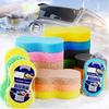 2-5Pcs High-density Household Cleaning Sponges Large Honeycomb 8-shaped Car Washing Sponge Kitchen Bathroom Foam Cleaning Tools