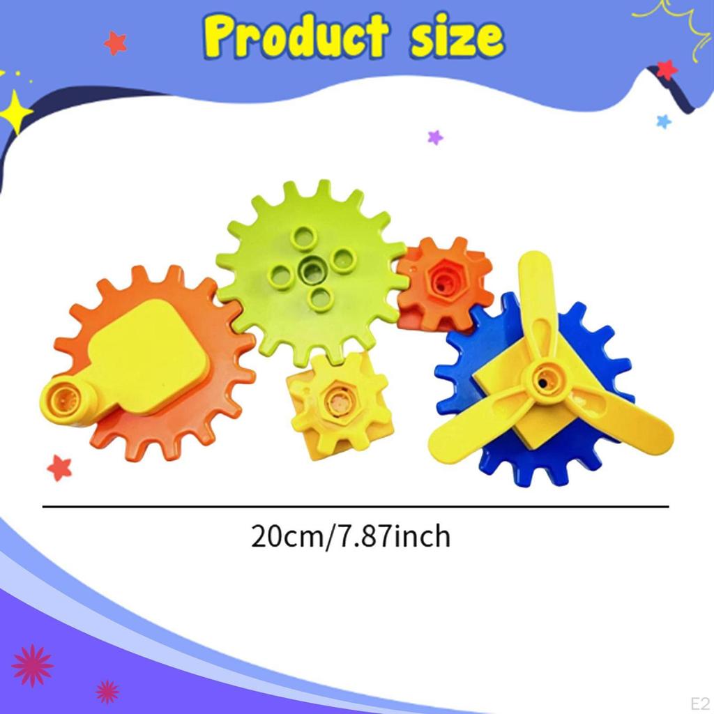 Busy Board Parts Gearwheel Hand on Ability Games Early Educational Fine Motor Skill DIY Toy