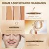 Liquid Foundation Oil-controlling Concealer Long-lasting Makeup, Waterproof for Dry Skin and Oily Skin, Foundation Cream Makeup
