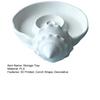 Yousheng 3D Printed Conch Jewelry Tray, Rings Earrings Necklaces Organizing Dish, Trinket Keys Holder Plate for