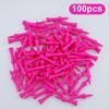 100 Pezzi/set Bacchette da Golf per Allenamento con Driver da Golf Bacchette da Golf Tipo Castello Bassa Resistenza Più Distanza Bacchette ad Altezza Costante