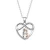 Trendy Heart Necklace for Men Women Hollow Love Pendant Clavicle Chain Choker Sweater Chain DIY BFF Party Family Jewelry Gifts