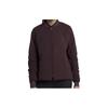 Nike Solid Color Casual Zip Sports Jacket Women Jackets Deep-Purple 930154-652