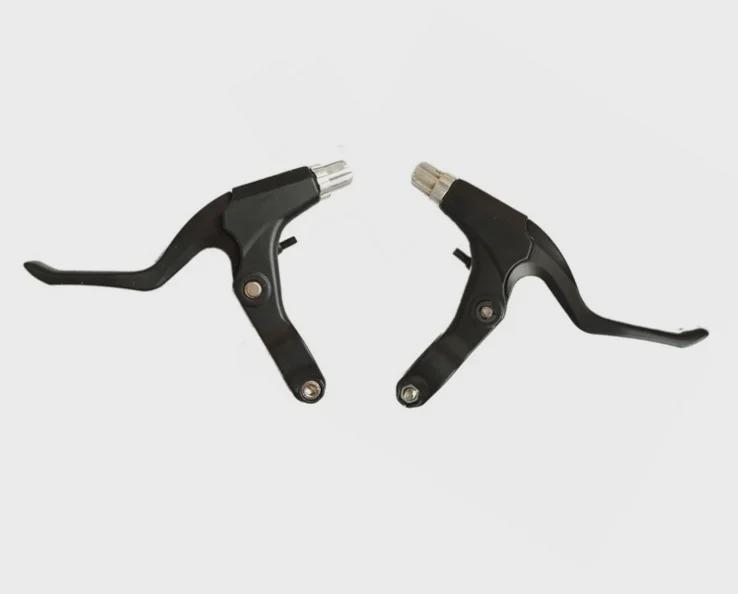 Aluminum Alloy Disc Brake Handle for Mountain Bikes - Black & White