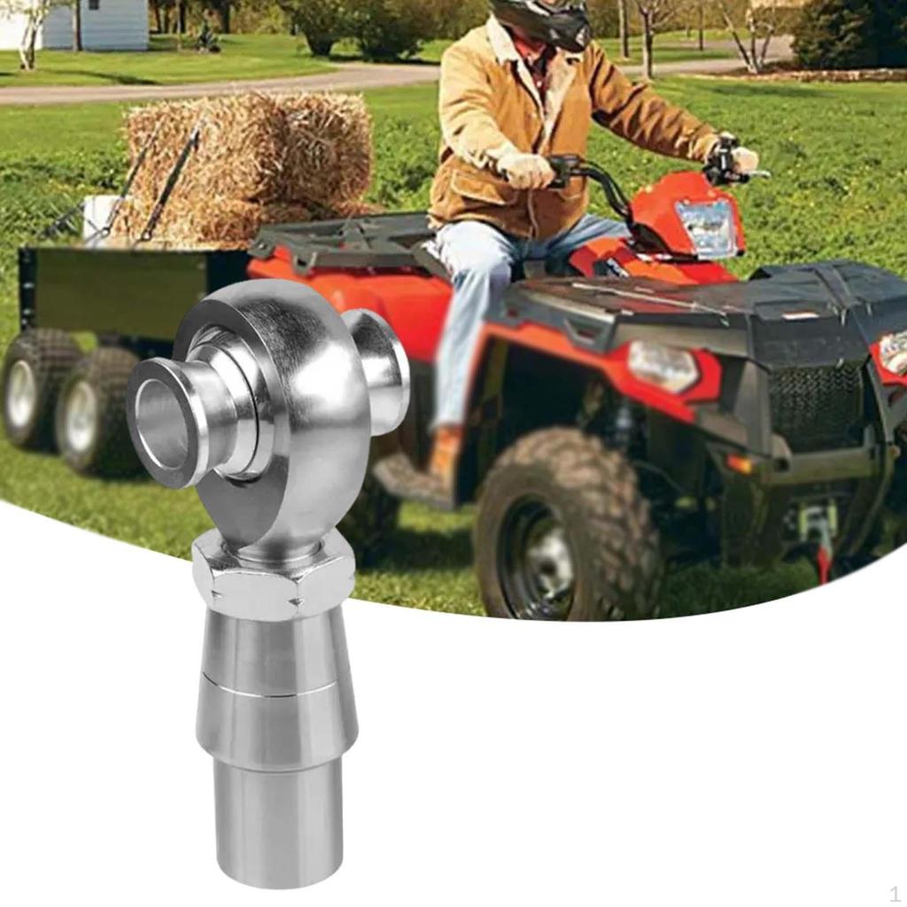 Heim Joint Rod End Set Left and Right Thread Hinge Joints Alloy Auto Accessories Sturdy Repair Part