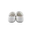 Crocs Classic Platform Clog EVA Glasses Rabbit Cute Versatile Classic Cloud Dok Niche Campus Style Hole Shoes Unisex White