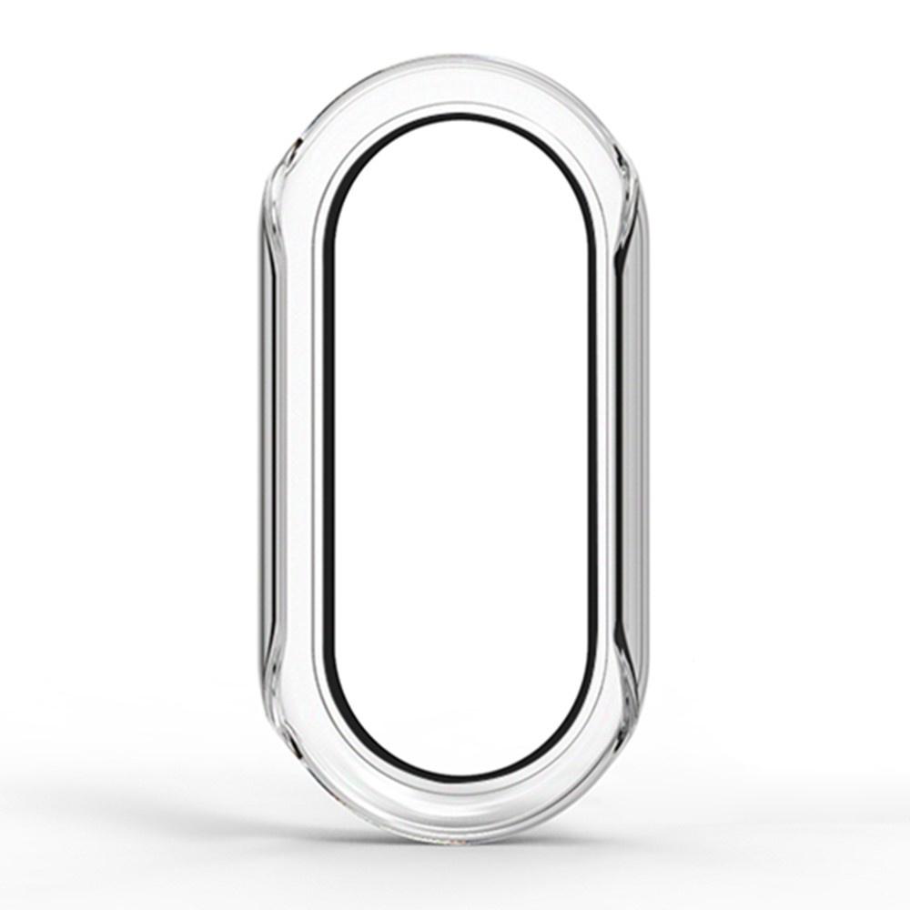 2in1 Case + Tempered Glass for Xiaomi Smart Band 9/8, Transparent