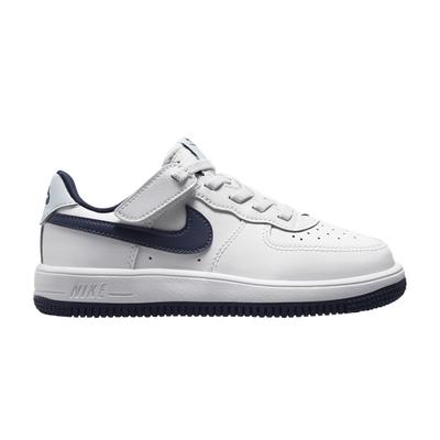 Force 1 Low EasyOn PS 'White Midnight Navy' FN0237-104