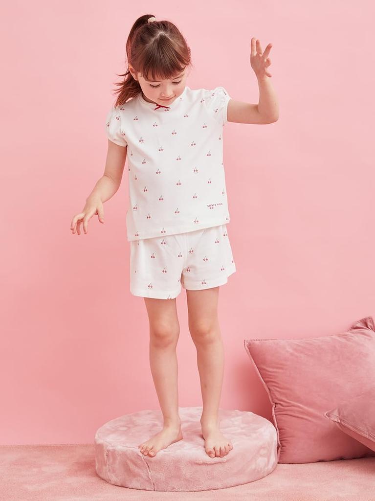 Gelato Pique Kids Cherry Print PKCT252428RED110 T-Shirt