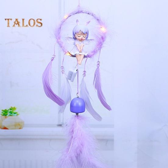 

Подвесной светящийся декоративный колокольчик со светодиодной подсветкой, современный ангельский колокольчик, подвеска для подарков