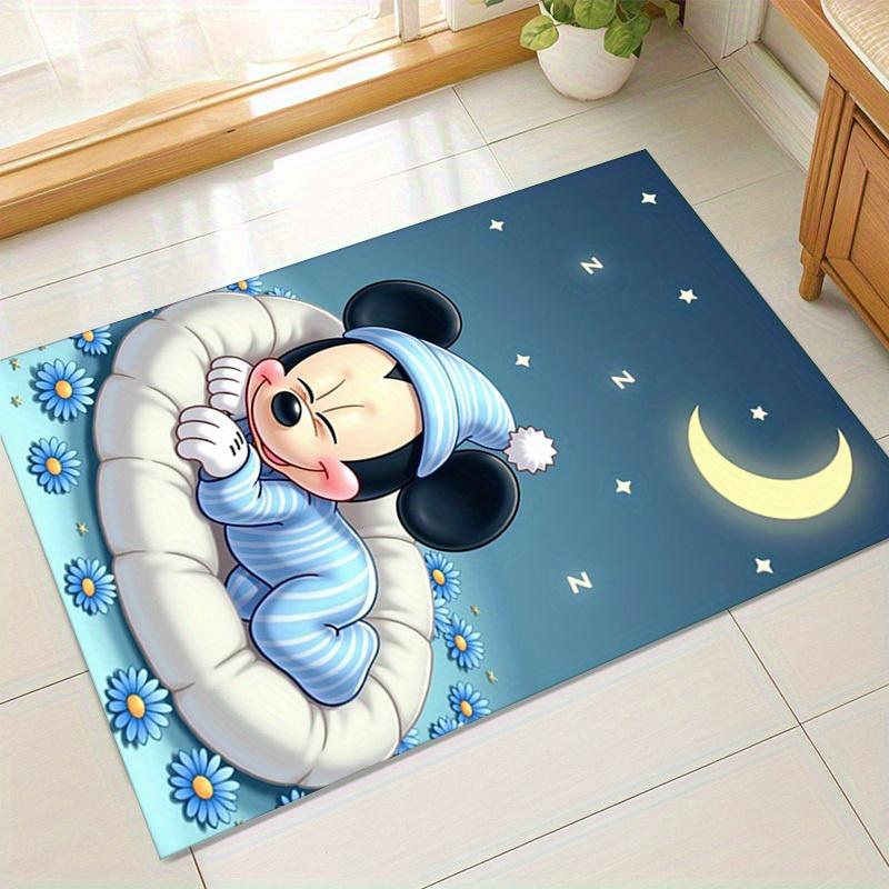 

1pc. Cute Mickey Mouse Sleeping Rug for Home Decor, Office Carpet, Chair Cover, Outdoor Mat, Gift Ideaz041185 60cm by 90cm