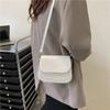 Women Luxury Design Crossbody Shoulder Bags PU Leather Female Vintage Saddle Bag Solid Color Messenger Bag Small Handbag