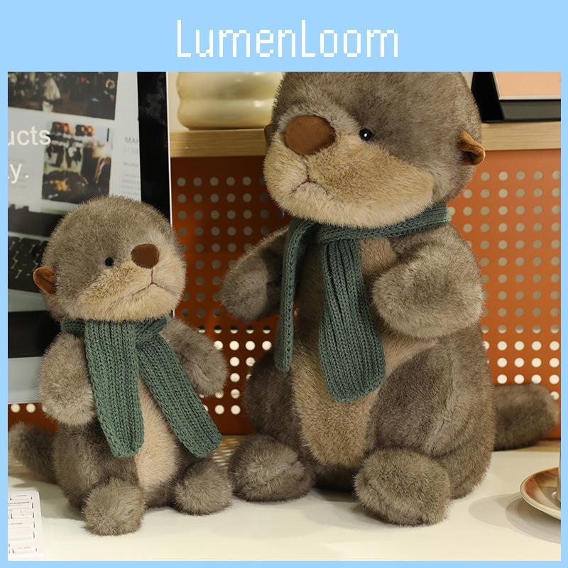 Plush Otter Adorable Toy Ultra Soft Stuffed Doll  Cushion Perfect Gift Children