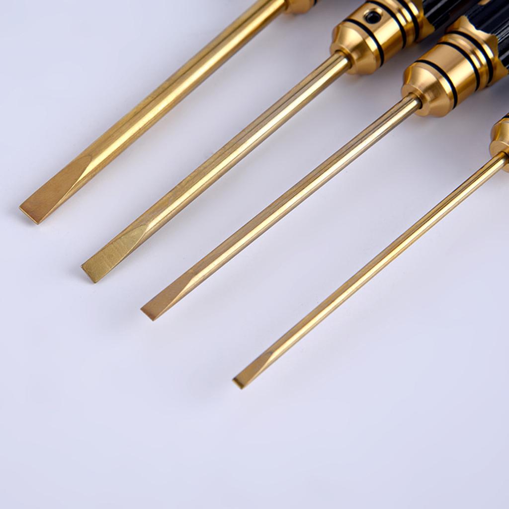 4 Stück Sechskant Schraubendreher Set Titan Sechskant Schraubendreher Maulschlüssel Werkzeugsatz Für Auto Hubschrauber Fpv Drohnen Schraubendreher Set