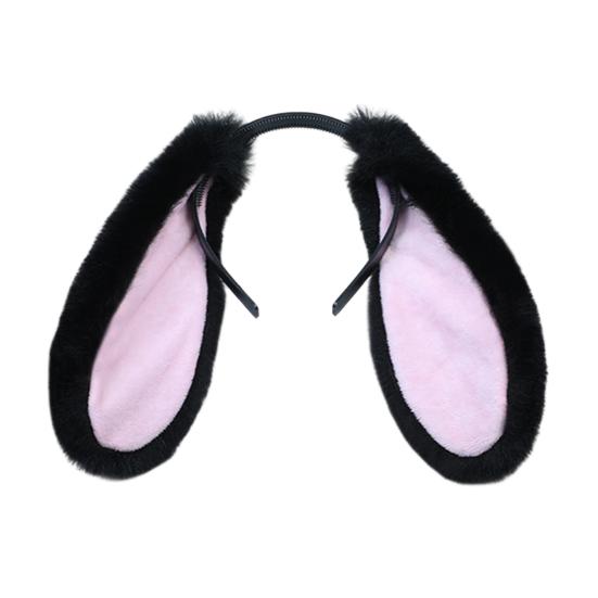 Hair Hoop Adjustable Comfortable Fit Elastic Festive Easter Headband with Playful Animal Ears