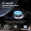 Car Cigarette Lighter Dust Cover Dustproof Cap Plug For Volkswagen VW Polo Jetta Sagitar Magotan Passat B5 B6 B7 CC Tiguan BGV1