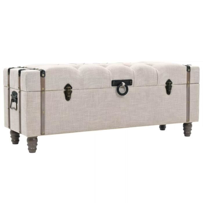 VidaXL Ensemble de bancs de rangement 3 pcs Bois massif et acier 245762