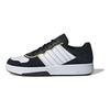adidas Oryginalne Courtic Antypoślizgowe Trwałe Niskie Buty Skateowe Unisex Sneakersy Czarne Białe JI2555