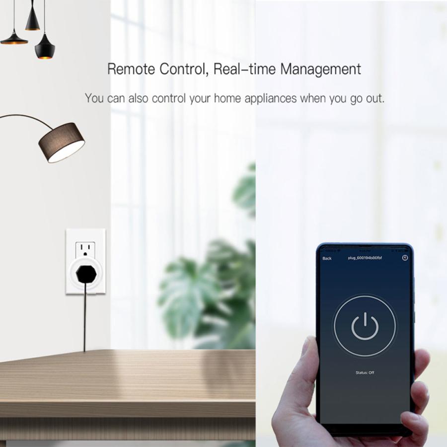 Smart Plug- No Hub Required - Compatible with/For Alexa & Google Home (4 Pack)