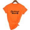 Dachshund Mom Dog Print Women Summer T Shirt Short Sleeve Harajuku Kawaii Tshirt Tops Female