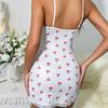 Elegant Summer Camisole Midi Dress Lingerie Set for Women