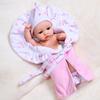30cm Silicone Reborn Baby Doll - Soft Sleep Companion & Child Role-Playing Toy