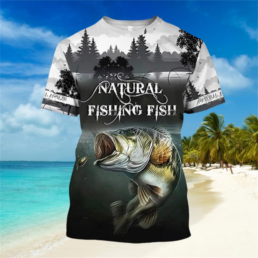 Ropa para niños, camiseta de manga corta de verano para pesca, ropa para niños de 10 a 12 años.