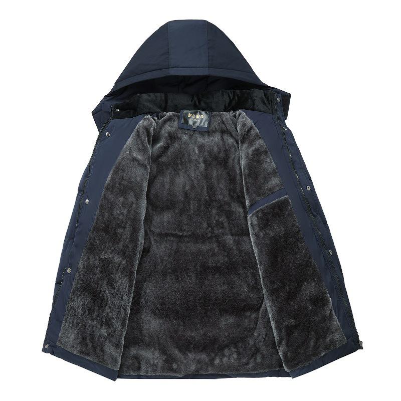 Winter Kleidung Für Männer Mittleren Alters Und Ältere Papa Winter Kleidung Neue Plüsch Verdickte Unten Baumwolle Gepolsterte Kleidung