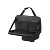 Car Seat Back Organizer PU Leather Auto Storage Bag with Foldable Table Tray Tablet Holder Tissue Box Car Interior Accessories