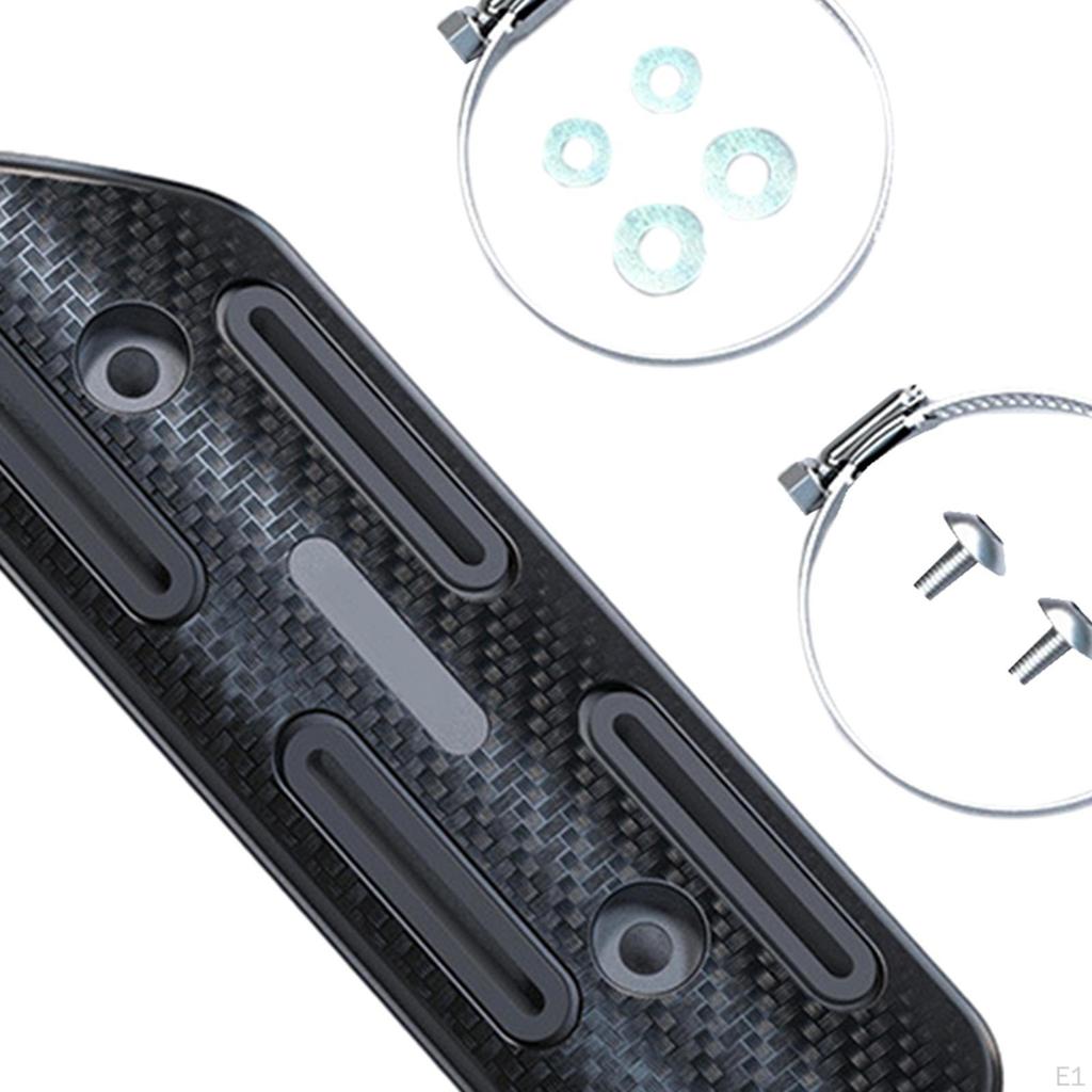 Tepelný štít výfuku motocyklu pro optimální ochranu