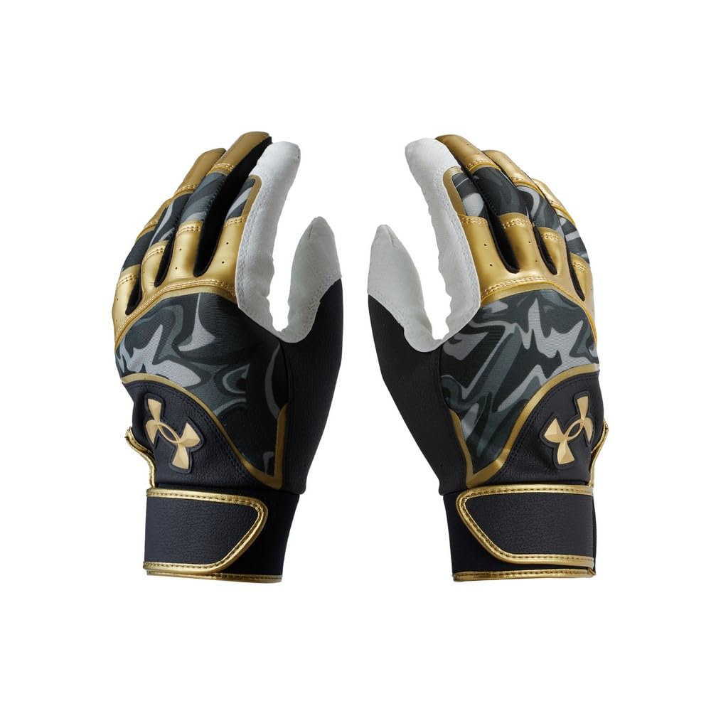

UA CLEAN UP BATTING GLOVES Черное золото Золото SM [Under Armor]