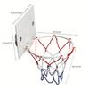 Basketballs Hoop Set Backboards Hanger Hook In/Outdoor Basketball Sets with Net