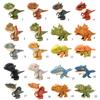 Snap On Dinosaur Finger Puppet Toy Action Figure Model Animal Children Joint Dinosaur Figurine Kids Interactive Toy