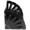 Wooden MultiSlot Storage Rack   Supplies Desktop File   for  (Black )